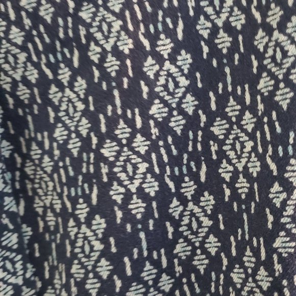 Navy and Tan Ankle Pants - Picture 2 of 3